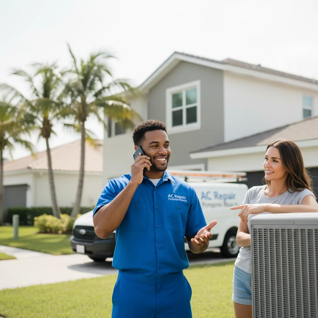 AC Repair Pompano Beach customer support in Hopewell